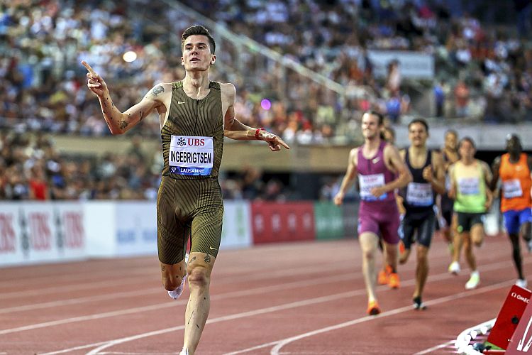 ATHLETICS Mondo beats Karsten over 100 m, 10 Paris Olympic champs in